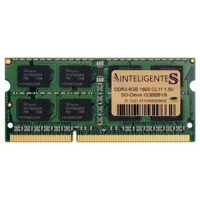 Модуль памяти для ноутбука SoDIMM DDR3 8GB 1600 MHz INTELIGENTES (IS3BBB1/8)