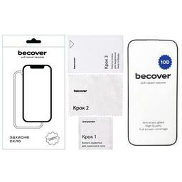 Стекло защитное BeCover Apple iPhone 16 Pro 10D Black (712323)