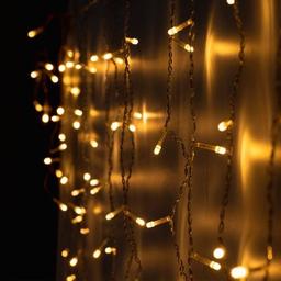 Гірлянда YES! Fun Бахрома 84 LED Тепло-біла 2 м Статична Конектор (974846)