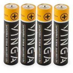 Батарейка AAA LR03 Alkaline 4pcs Blister Vinga (VJABAAA4)