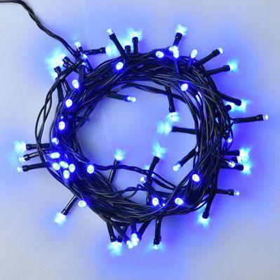 Гірлянда YES! Fun Нитка 70 LED Синя 4.9 м 8 режимів миготіння (974843)