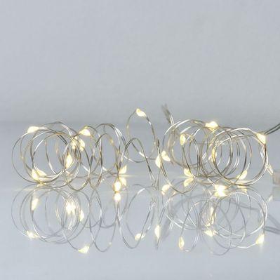 Гирлянда YES! Fun Нить на медной проволоке 20 LED Тепло-белая 2 м Статичная На батарейках (975020)