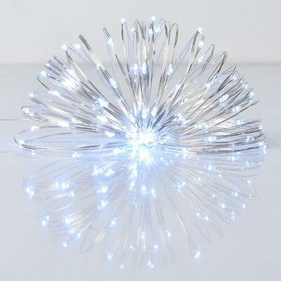 Гирлянда YES! Fun Нить на медной проволоке 50 LED Холодно-белая 5 м Статическая USB (975038)