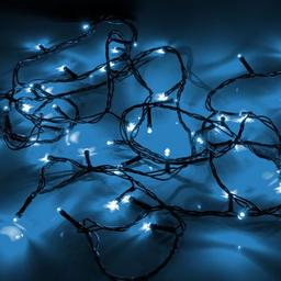 Гирлянда YES! Fun Нить 70 LED Холодно-белая 4.9 м 8 режимов Мерцание (974836)