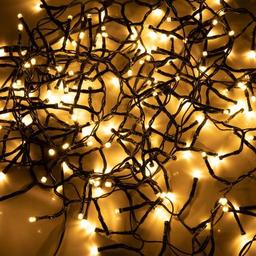 Гирлянда YES! Fun Уличная Кластер 250 LED Тепло-белая 5 м Мерцание (975065)