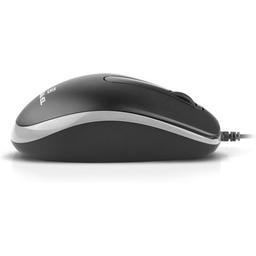 Мышка REAL-EL RM-215 USB Black/Gray (EL123200037)