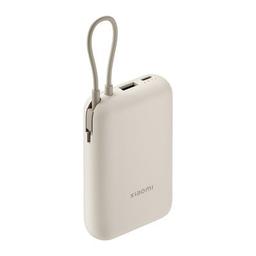Батарея универсальная Xiaomi 10000mAh 22.5W, Integrated Cable, beige (BHR9072GL)