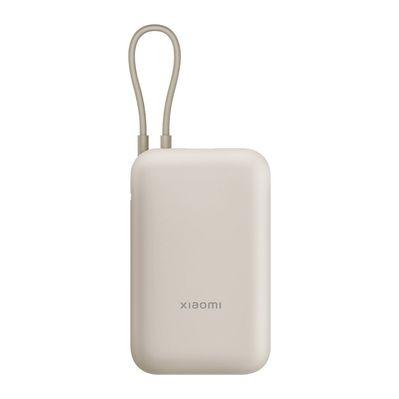 Батарея универсальная Xiaomi 10000mAh 22.5W, Integrated Cable, beige (BHR9072GL)