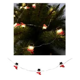 Гірлянда Chomik Струна Сніговик 2.2 м 20 LED Теплий білий (5900779880207)