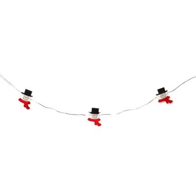 Гірлянда Chomik Струна Сніговик 2.2 м 20 LED Теплий білий (5900779880207)