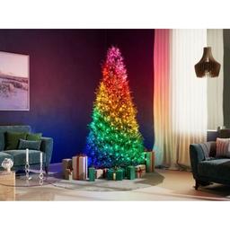 Гирлянда Twinkly Smart LED Strings USB 100 Candle-shaped RGB LEDs, Green Wire, USB-C, 6м (TWKC100RGB-G)