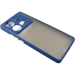 Чехол для мобильного телефона Dengos Matte Infinix Note 40 (Blue) (DG-TPU-MATT-154)