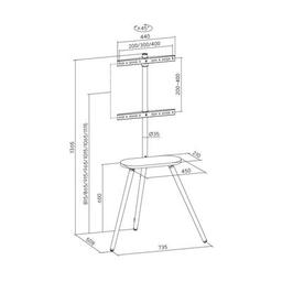 Стійка презентаційна OfficePro TVS226