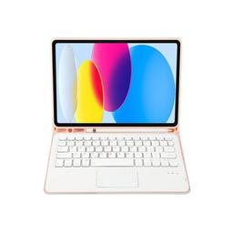 Чохол до планшета BeCover Keyboard+TouchPad Apple iPad 10.9" 2022 Pink (712379)