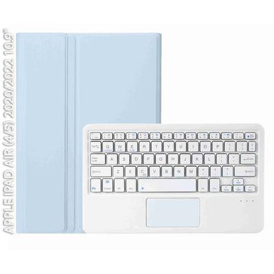 Чехол для планшета BeCover Keyboard+TouchPad Apple iPad Air (4/5) 2020/2022 10.9" Light Blue (712372)