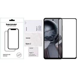 Стекло защитное BeCover Poco F6 Pro Black (712585)