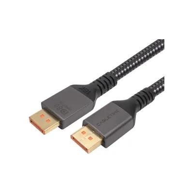 Кабель мультимедийный DisplayPort to DisplayPort 2.0m V2.1 Cabletime (CA914241)