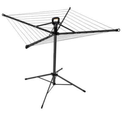 Сушарка для білизни Casa Si Pop-Up Rotary 20m Anthracite Підлогова (CS92039B) (DAS302414)