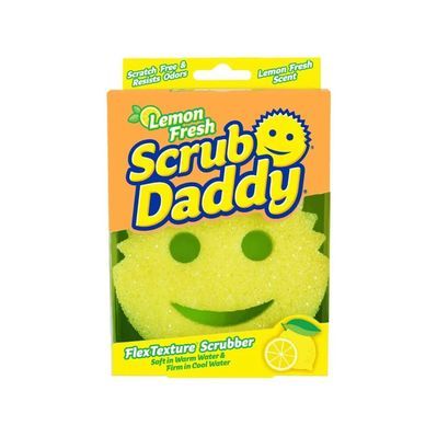 Губки кухонні Scrub Daddy Lemon Fresh 1 шт. (5060481023054)