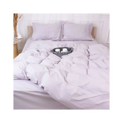 Постільна білизна MirSon Poplin Line 054 Light Gray 110x140 (2200006277354)