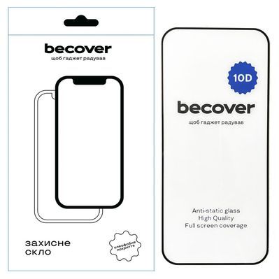 Скло захисне BeCover Tecno Spark Go 1 (KL4) 10D Black (712724)