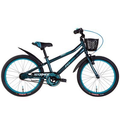 Велосипед Formula 20" Stormer рама-10" Al синій з блакитним 2024 (OPS-FRK-20-193)