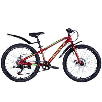 Велосипед Formula 24" Forest DD рама-12,5" St червоний 2024 (OPS-FR-24-394)