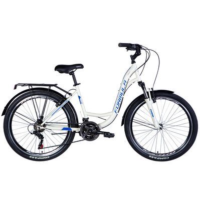 Велосипед Formula 26" Omega AM Vbr рама-18" St білий 2024 (OPS-FR-26-727)