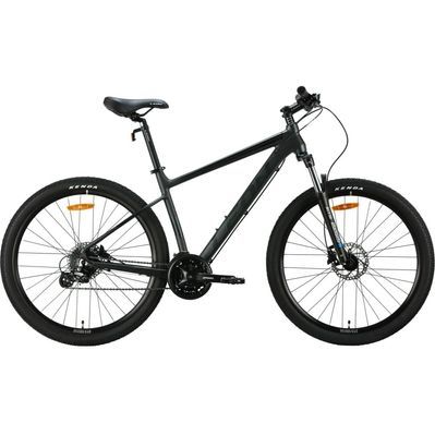 Велосипед Leon 27.5" XC 80 AM DD рама-18" Al сірий з чорним 2024 (OPS-LN-27.5-166)