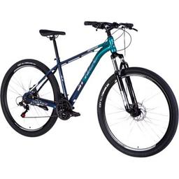 Велосипед Space 26" Phaeton AM DD рама-13" Al синьо-зелений 2025 (OPS-SP-26-044)