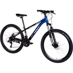 Велосипед Space 26" Phaeton AM DD рама-13" Al чорно-синій 2025 (OPS-SP-26-048)