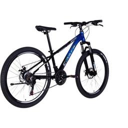 Велосипед Space 26" Phaeton AM DD рама-13" Al чорно-синій 2025 (OPS-SP-26-048)