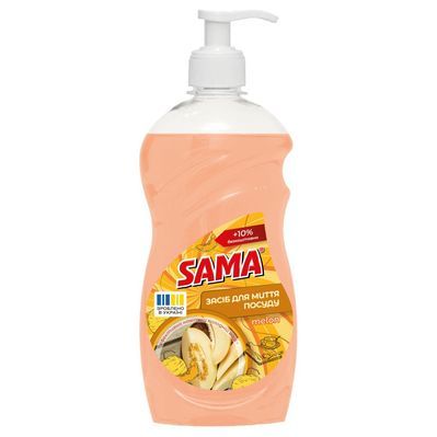 Засіб для ручного миття посуду Sama Melon 1000 г (4820270632130)