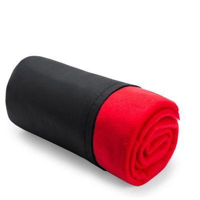 Плед Voyager флісовий Voyager в сумці-чохлі 150 x 120 см Червоний (V7822-05)