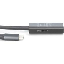 Дата кабель USB-С Male to USB-A Female 5.0m USB3.2 Gen1 Active 5G Digitus (DA-73110)