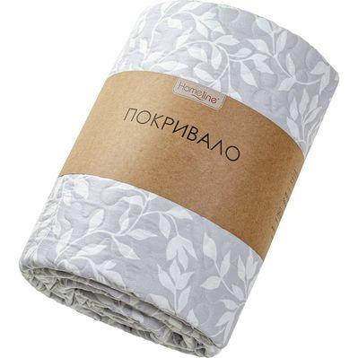 Покривало Home Line стьобане (біло-сірий) 160х210 (178340)