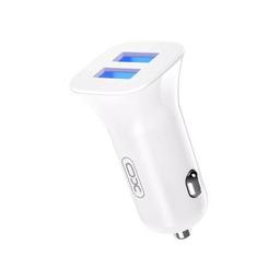 Зарядное устройство XO TZ10 2.4A/2 USB + Type-C White (XO-TZ10-TC-WH)
