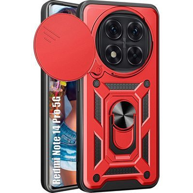 Чохол до мобільного телефона BeCover Military Xiaomi Redmi Note 14 Pro 5G Red (713096)
