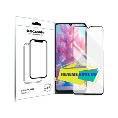 Скло захисне BeCover Realme Note 60 Black (713033)