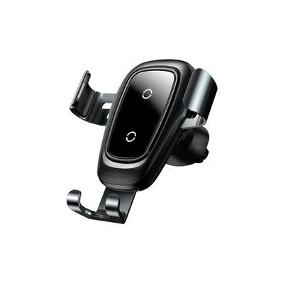 Універсальний автотримач Baseus Metal Gravity with technology Qi 10W (WXYL-B0A)
