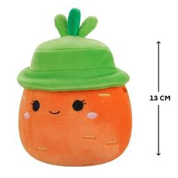Мягкая игрушка Squishmallows Морковка Каролина в шляпе 13 см (SQER01182)