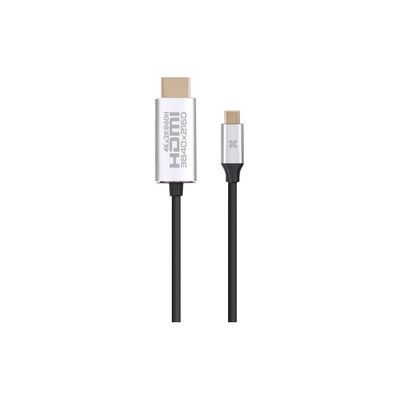 Кабель мультимедійний USB-C to HDMI hdlink-60h.grey Promate (hdlink-60h.grey)