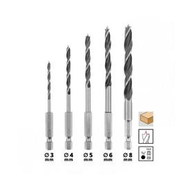 Набор сверл Einhell универсальный, 2-8мм, 16 шт, кейс (108953)