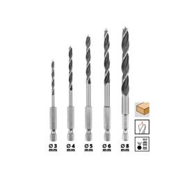 Набор сверл Einhell универсальный, 2-8мм, 16 шт, кейс (108953)