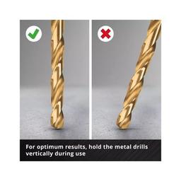 Набор сверл Einhell по металлу 19шт, 1-10мм, кейс (427019)