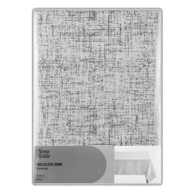 Скатертина Ardesto Shine 100% поліестер, сріблястий 120х140 см (ART07SS)