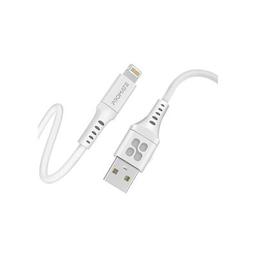 Дата кабель USB 2.0 AM to Lightning powerlink-ai200.white Promate (powerlink-ai200.white)
