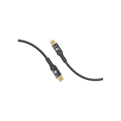 Дата кабель USB-C to USB-C lucidline-cc120.black Promate (lucidline-cc120.black)