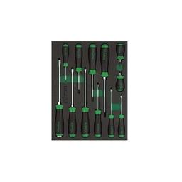 Набір викруток Toptul у ложементі 12шт. (GVB1202)