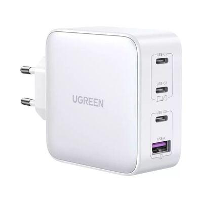 Зарядное устройство Ugreen 4xUSB 100W (3хUSB-C+USB-A) Gan white CD226 (15337)